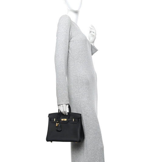 Togo Birkin 25 Black