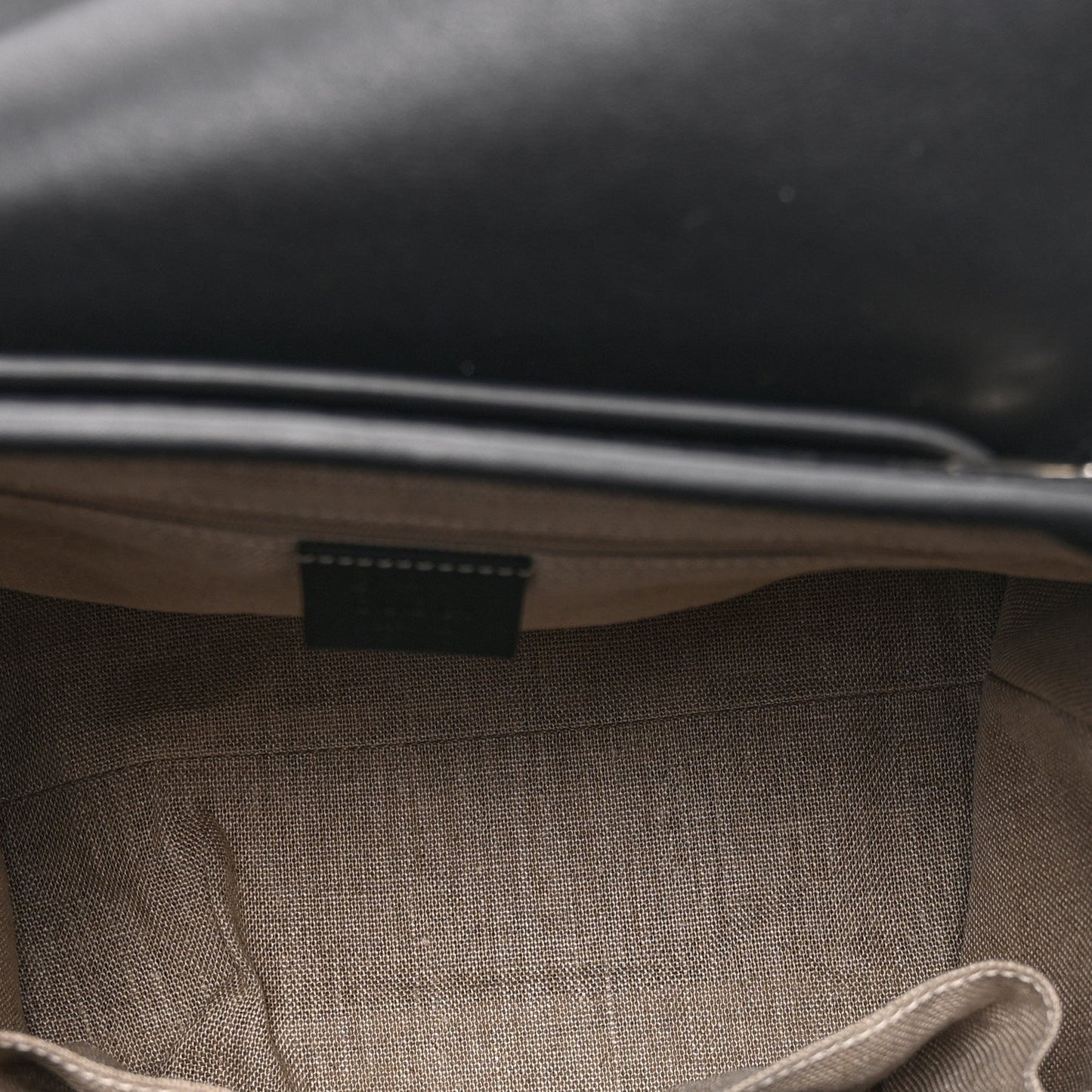 Microguccissima Drawstring Backpack Black