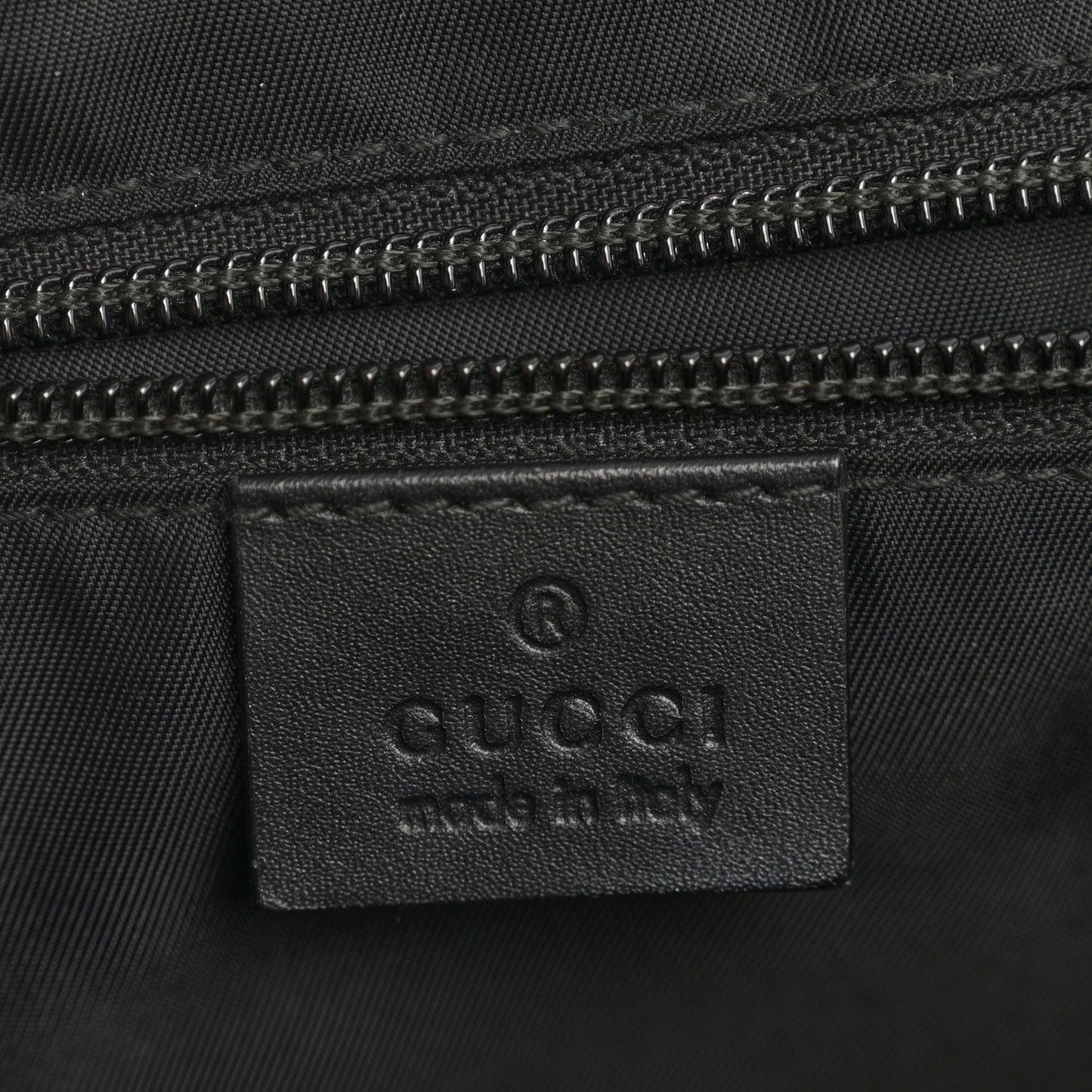 GG Supreme Monogram Web Flap Messenger Bag Black