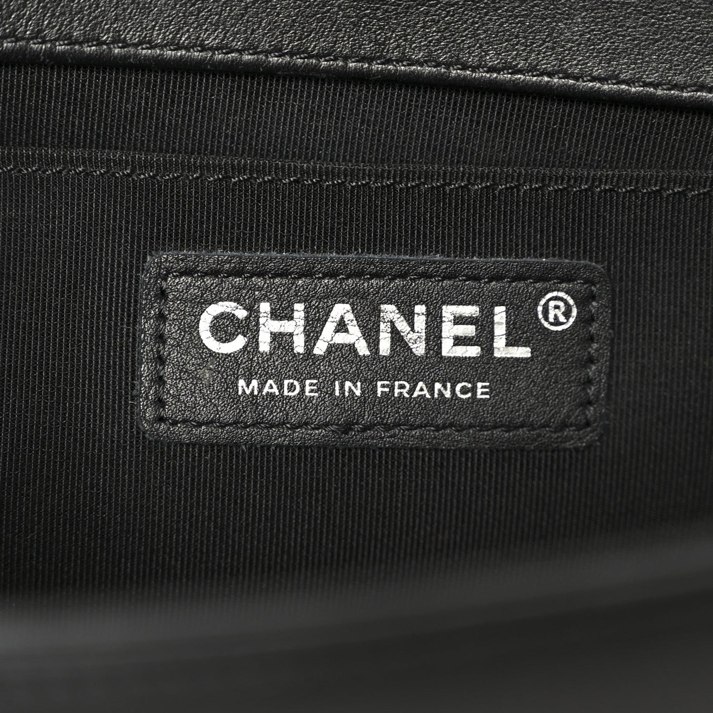 Calfskin Quilted Medium Boy Flap So Black