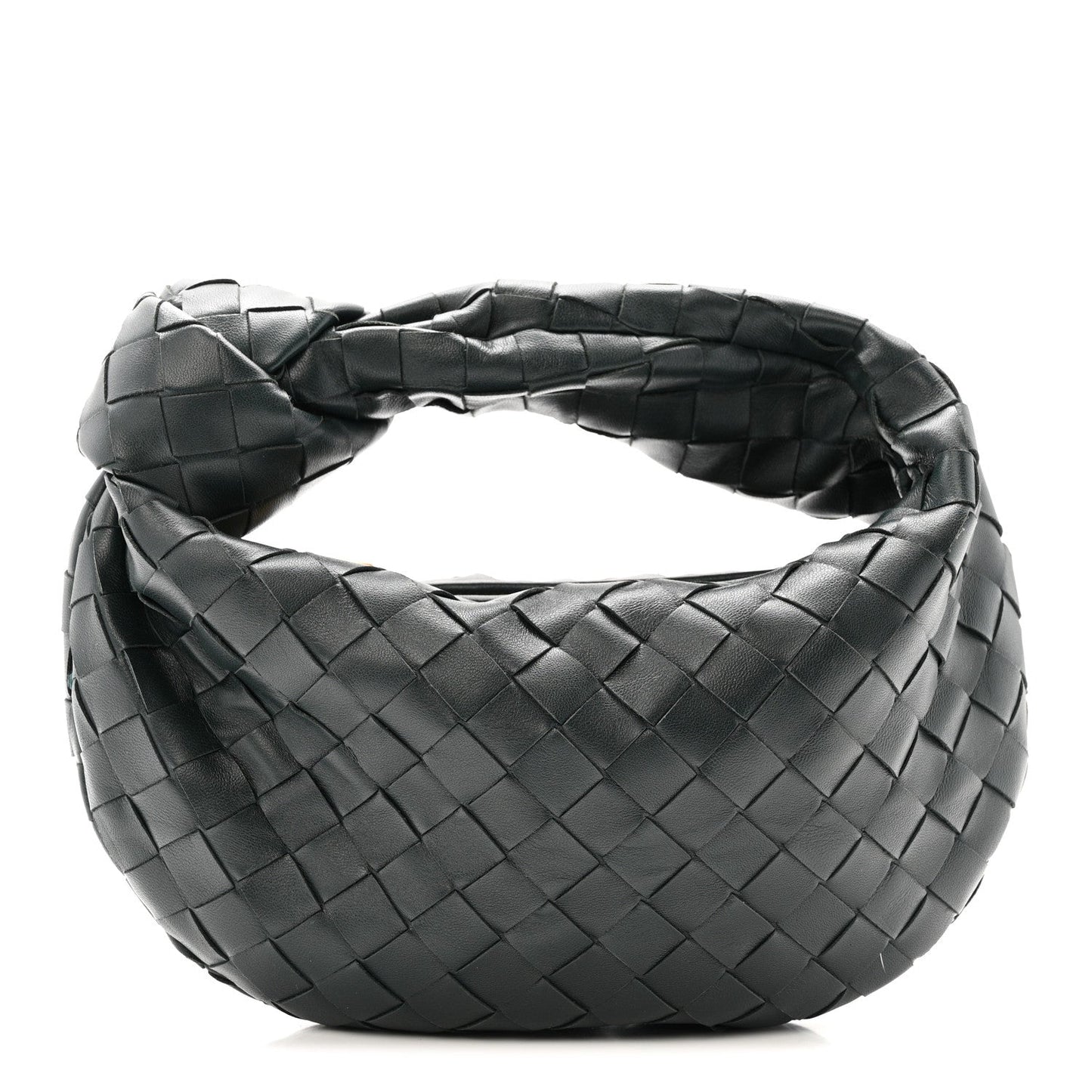 Nappa Intrecciato Mini Jodie Dark Moss