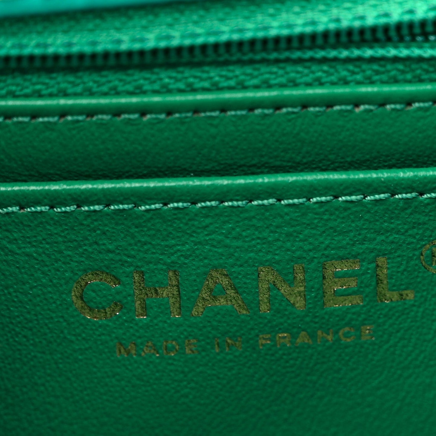 Aged Calfskin Quilted 2.55 Reissue Mini Flap Green