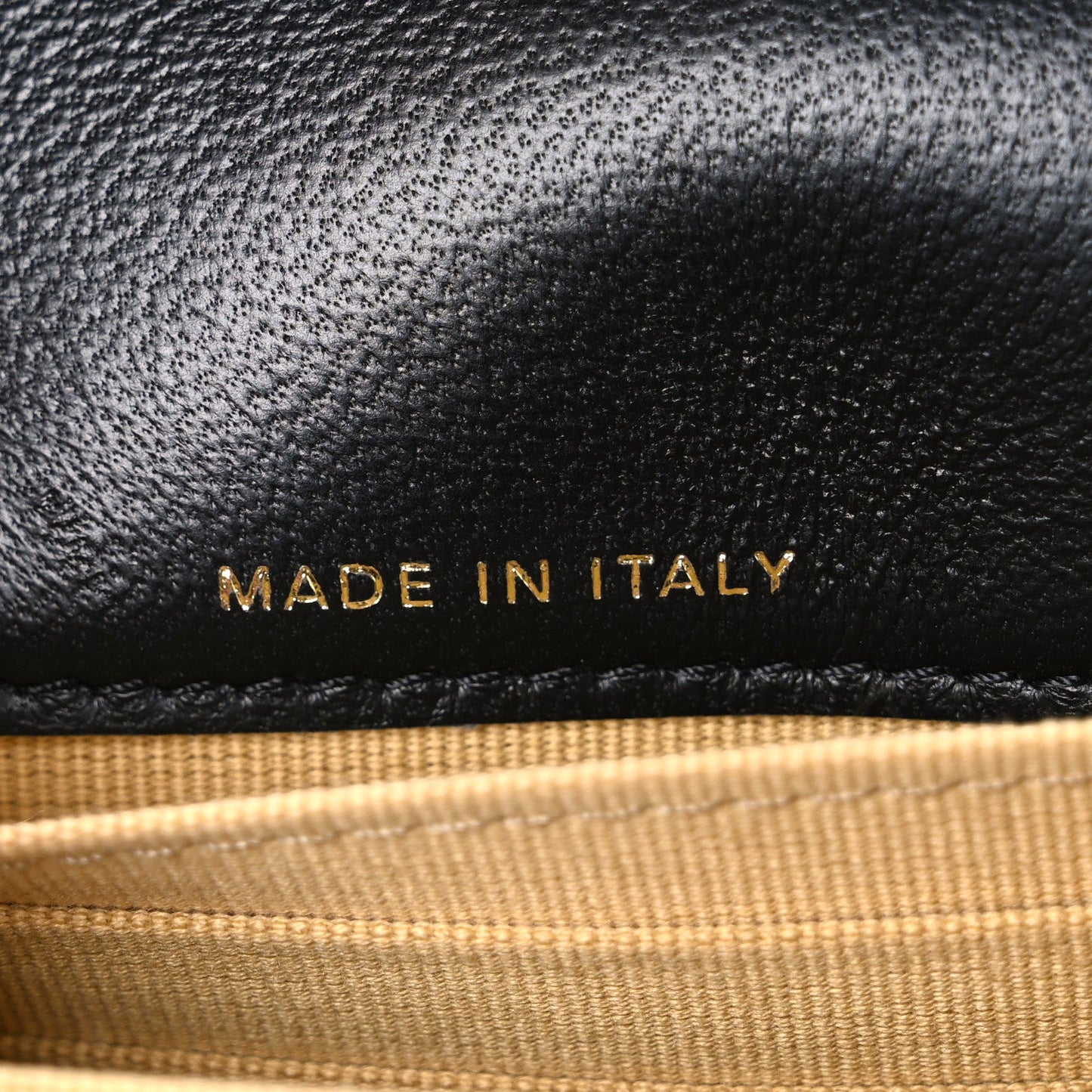 Lambskin Quilted Coco Clips Mini Wallet On Chain WOC Black