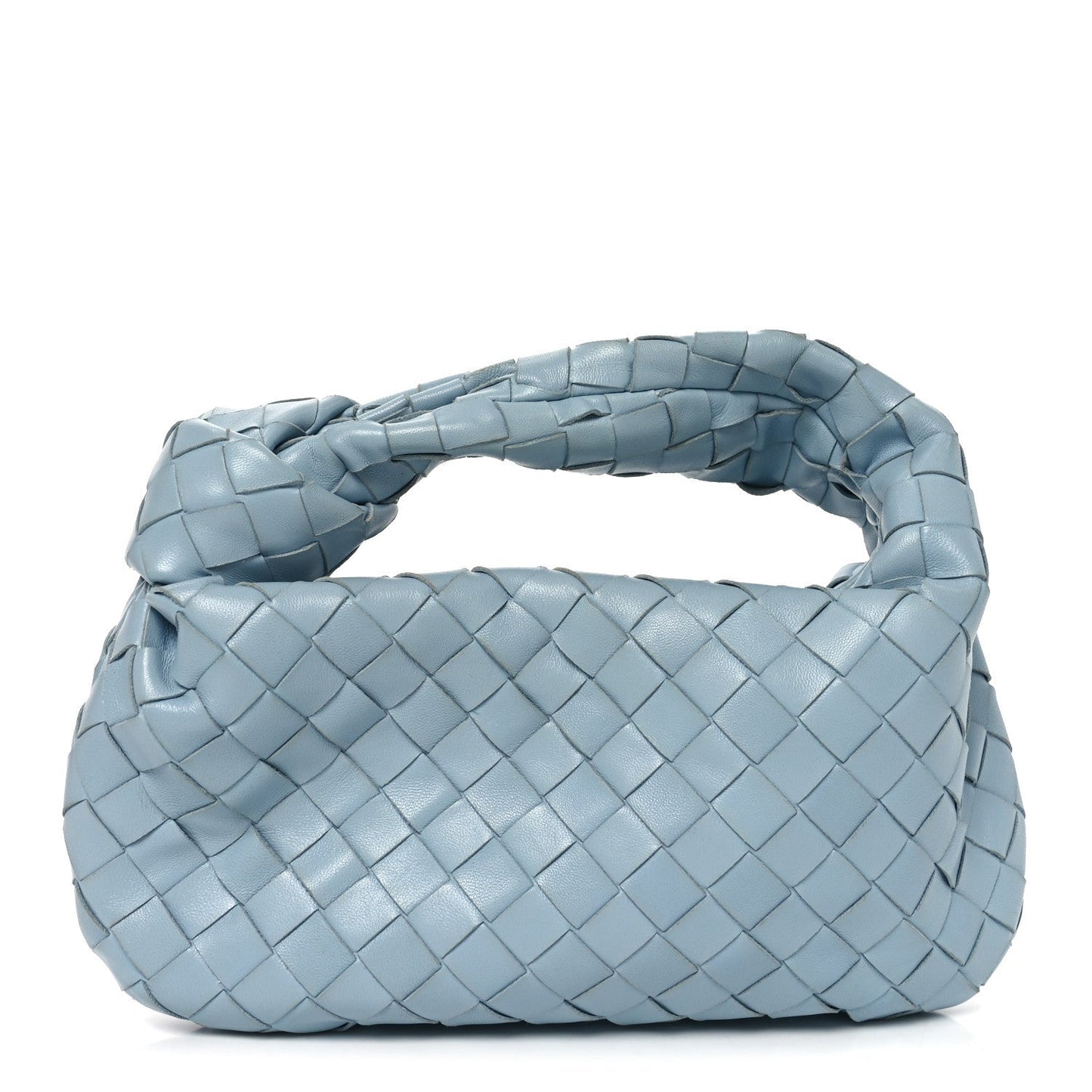 Nappa Intrecciato Mini Jodie Teal Washed