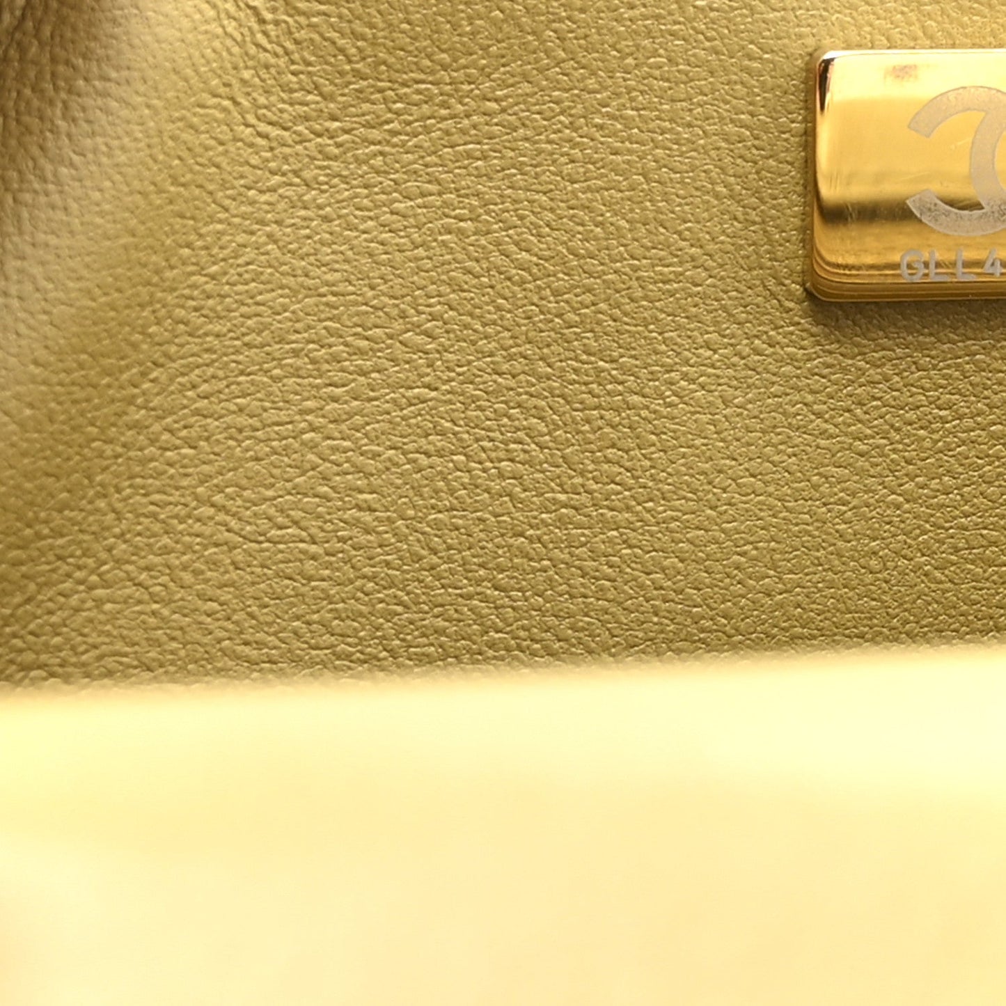 Aged Calfskin Quilted 2.55 Reissue 224 Flap  Khaki