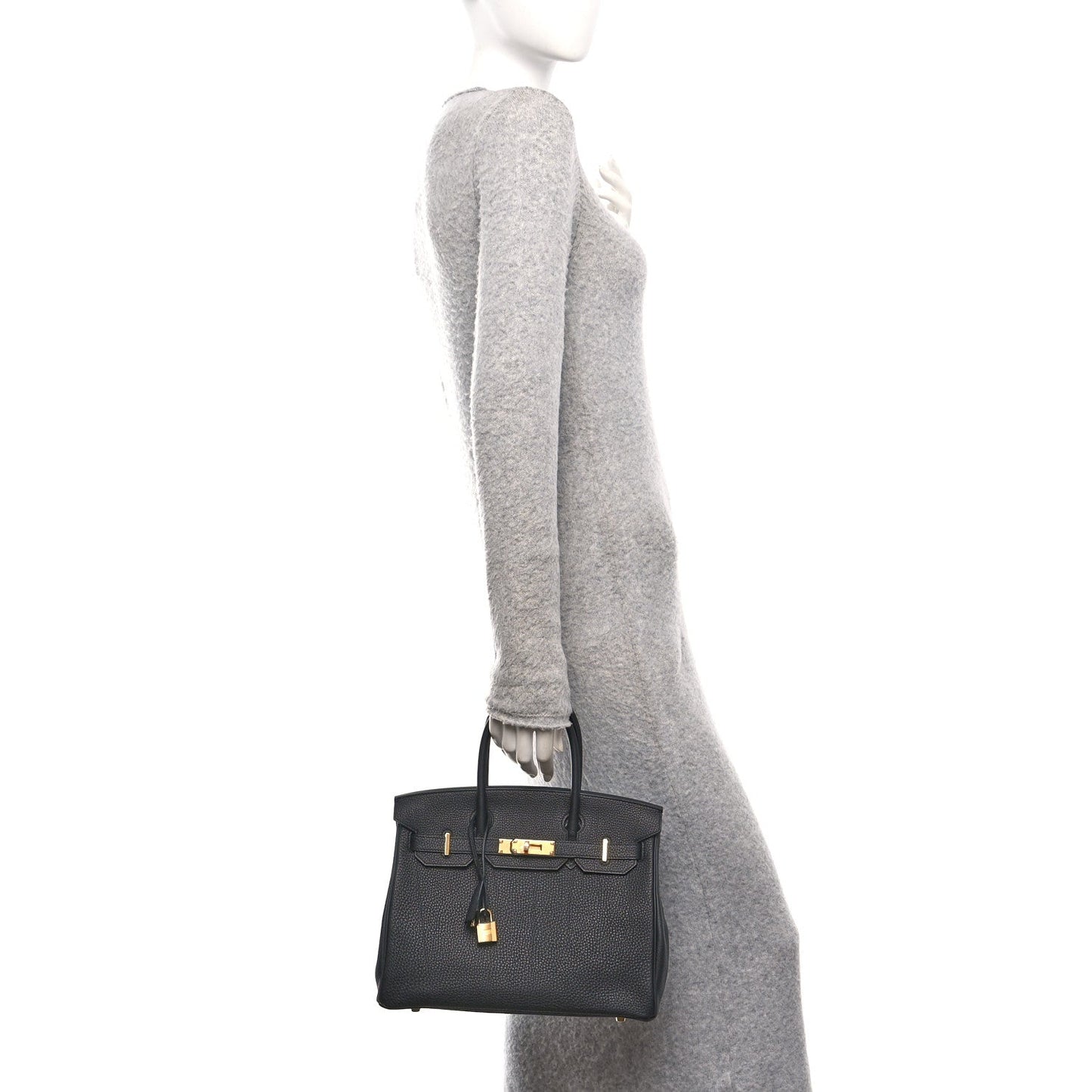 Togo Birkin 30 Black