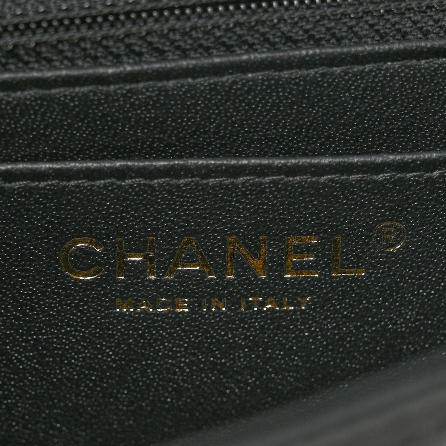 Lambskin Quilted Mini Rectangular Flap Black
