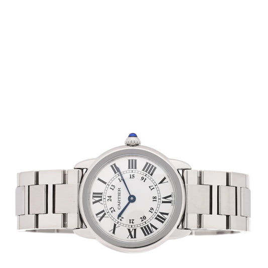 Stainless Steel 29mm Ronde Solo Quartz Watch