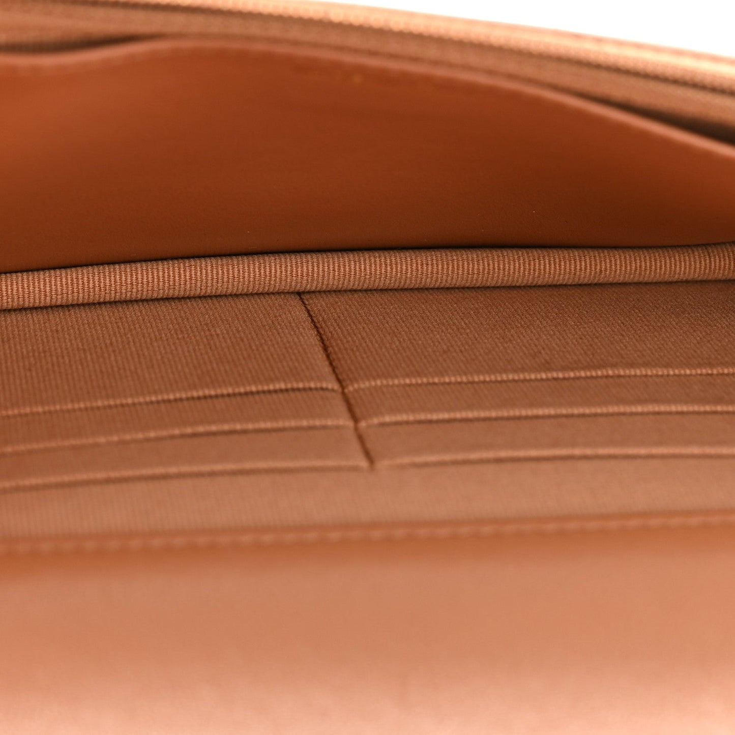 Lambskin Quilted Chanel 19 Wallet On Chain WOC Brown