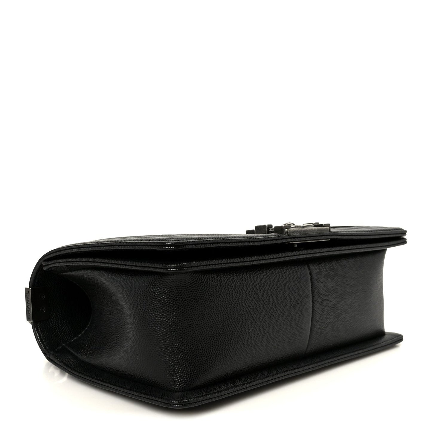 Caviar Quilted Medium Boy Flap Black