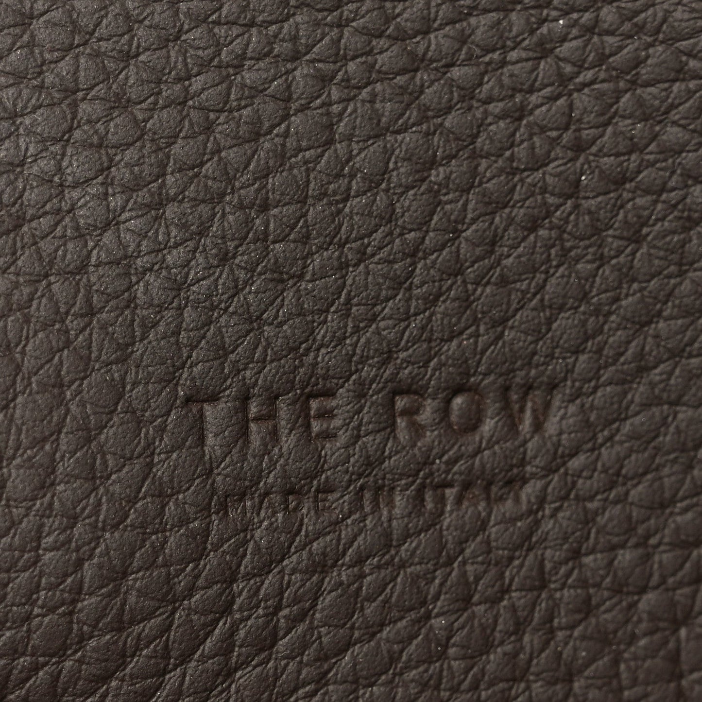 Matte Grained Calfskin Soft Margaux 12 Dark Chocolate
