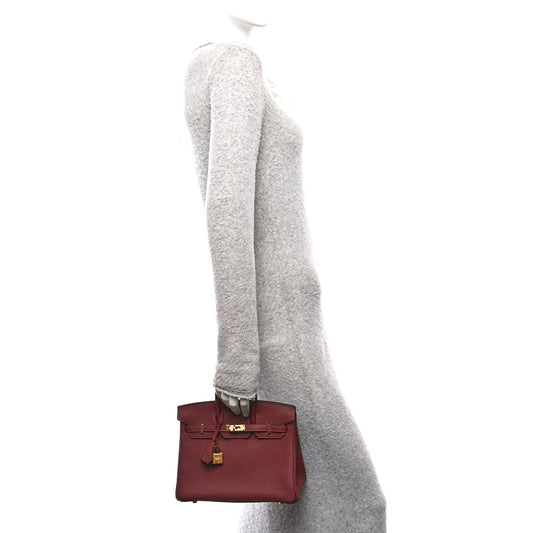 Togo Birkin 25 Rouge H